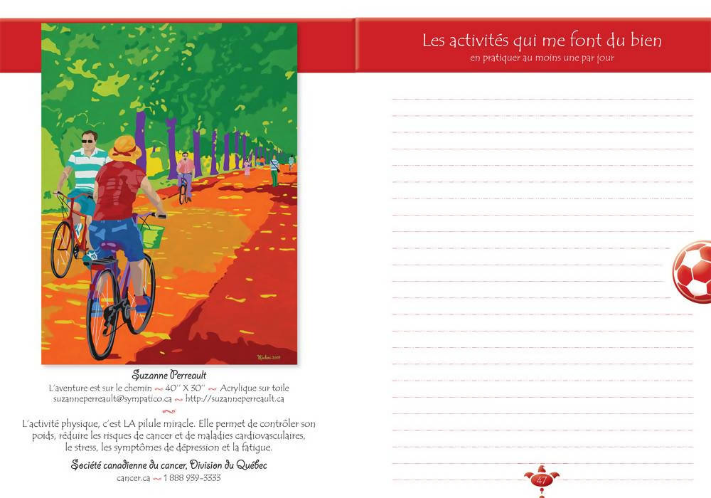 Carnet résolutions santé!