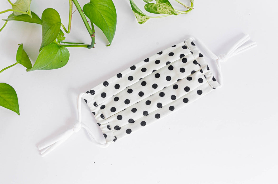 Masque | pois et rayures