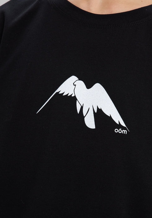 Fly oöm - t-shirt noir non-genré