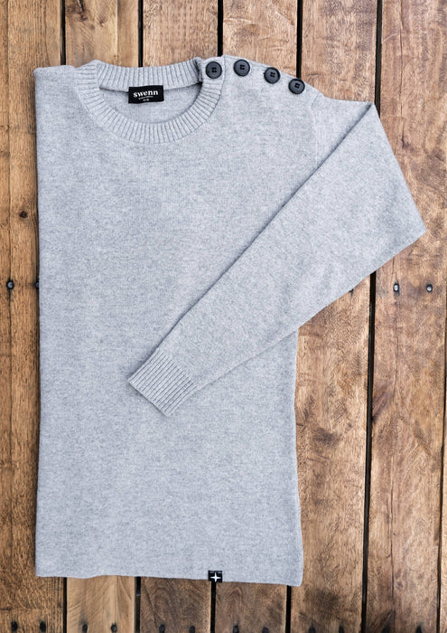 Chandail marin - gris chiné