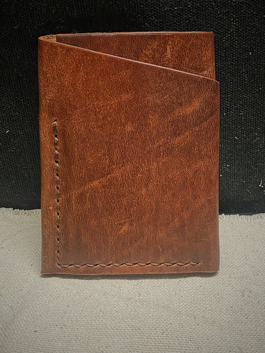 Medium brown horween gaspé cardholder