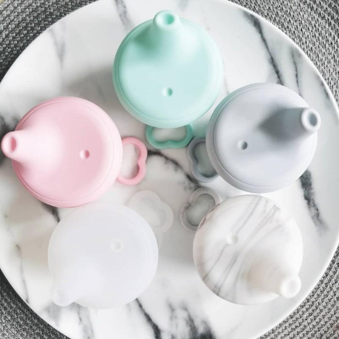 Couvercle a bec extensible en silicone