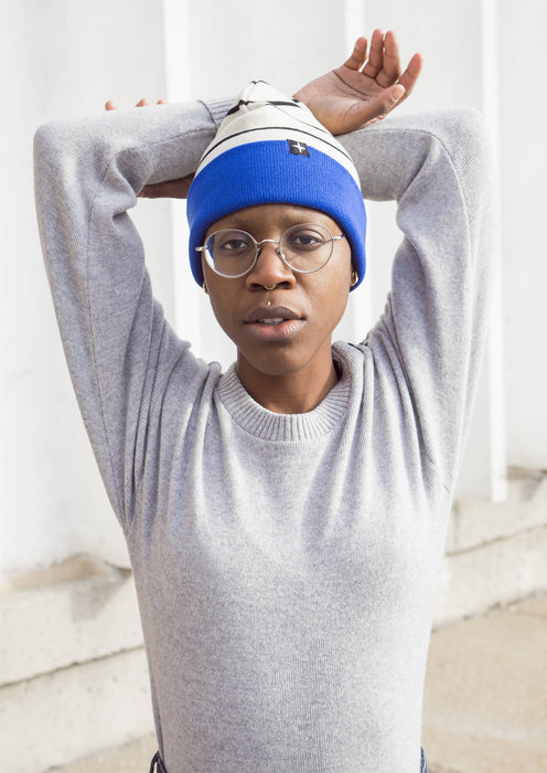 Chandail marin - gris chiné