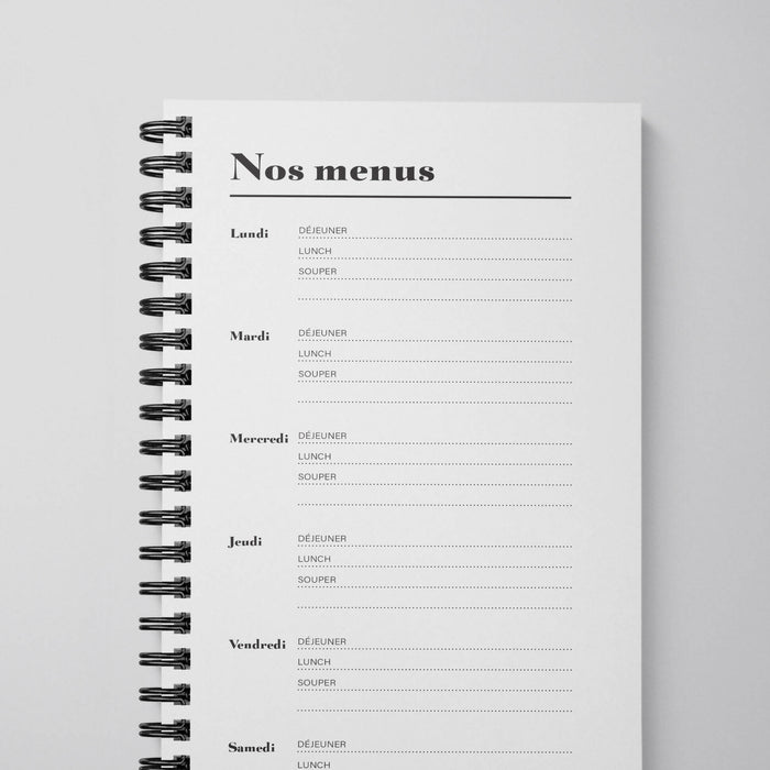 Planificateur de repas/épicerie | limonade bleue