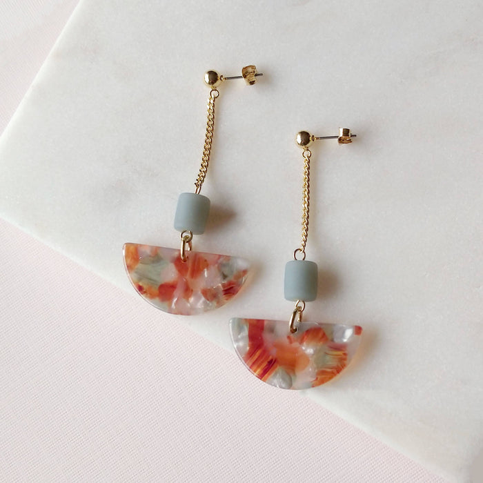 Boucles acétate noah (sd1373)