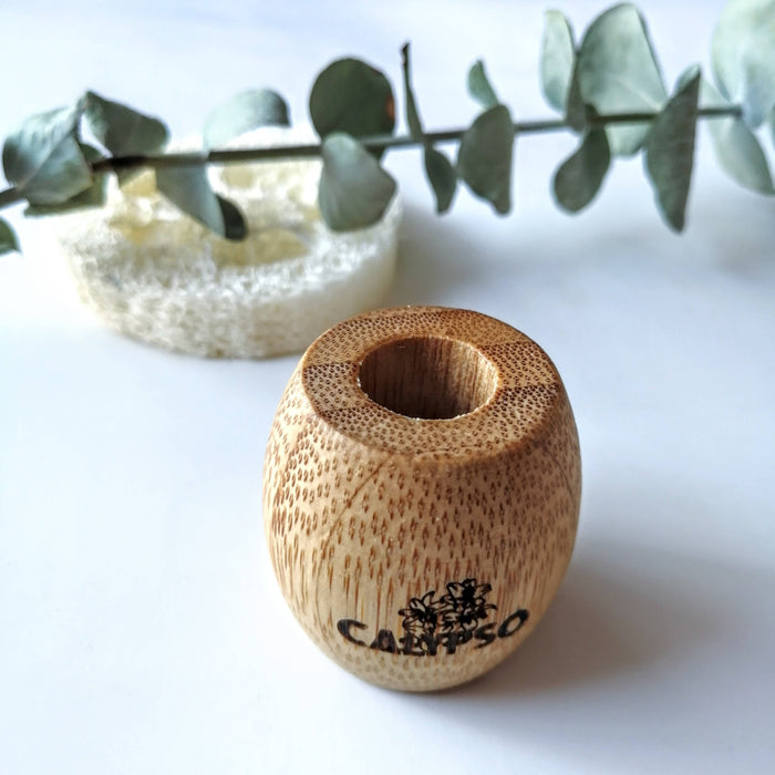 Support en bambou pour brosse à dent - ecofriendly bamboo toothbrush holder