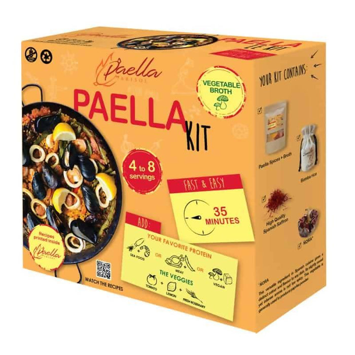 Refill à paella - 4 à 8 portions - végan