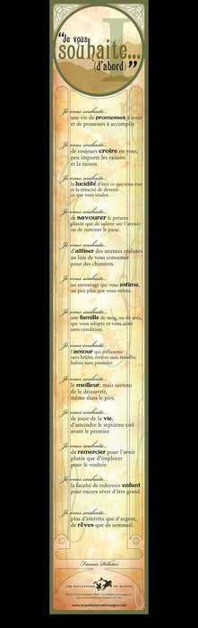 Je vous souhaite... 1