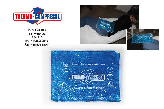 Compresse chaude ou froide 8.75’’ x 12’’