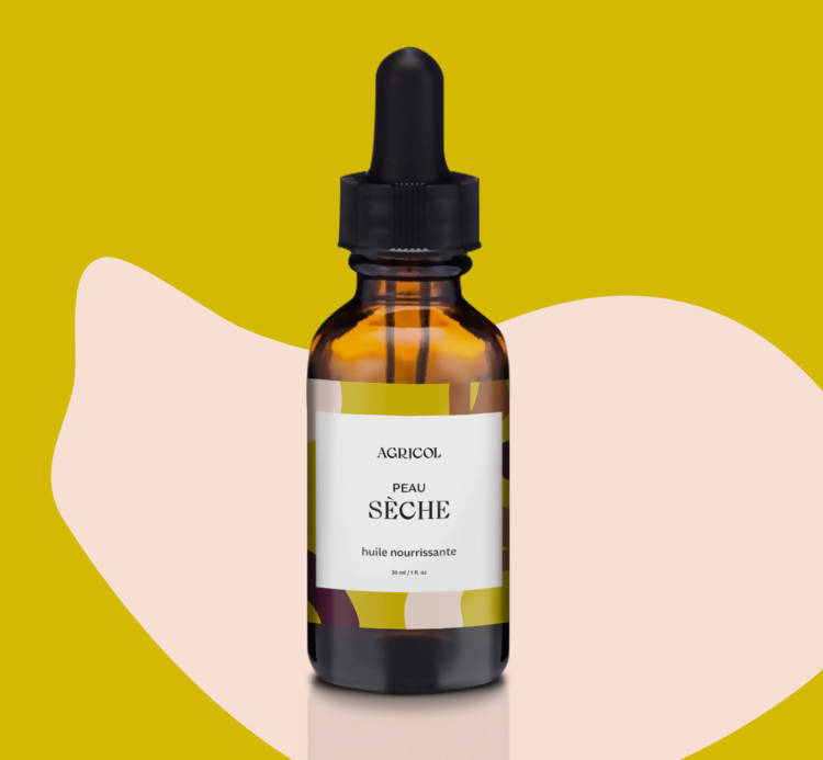 Huile nourrissante - peau sèche - 30ml