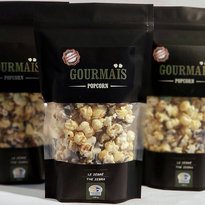 Popcorn zébré