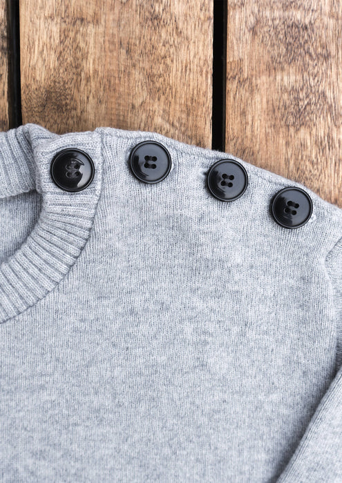 Chandail marin - gris chiné