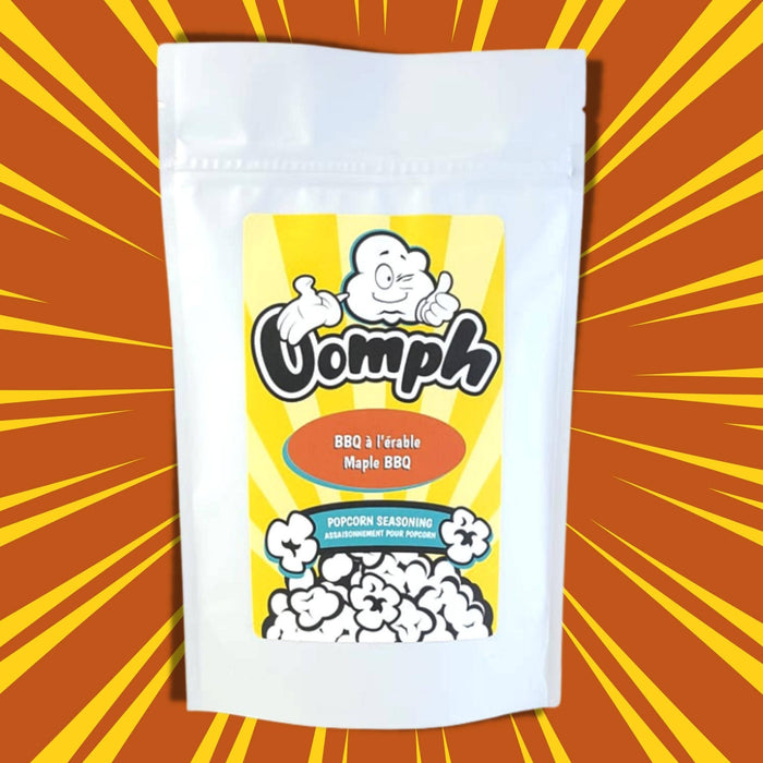 Bbq à l'érable - assaisonnement naturel pour popcorn - oomph