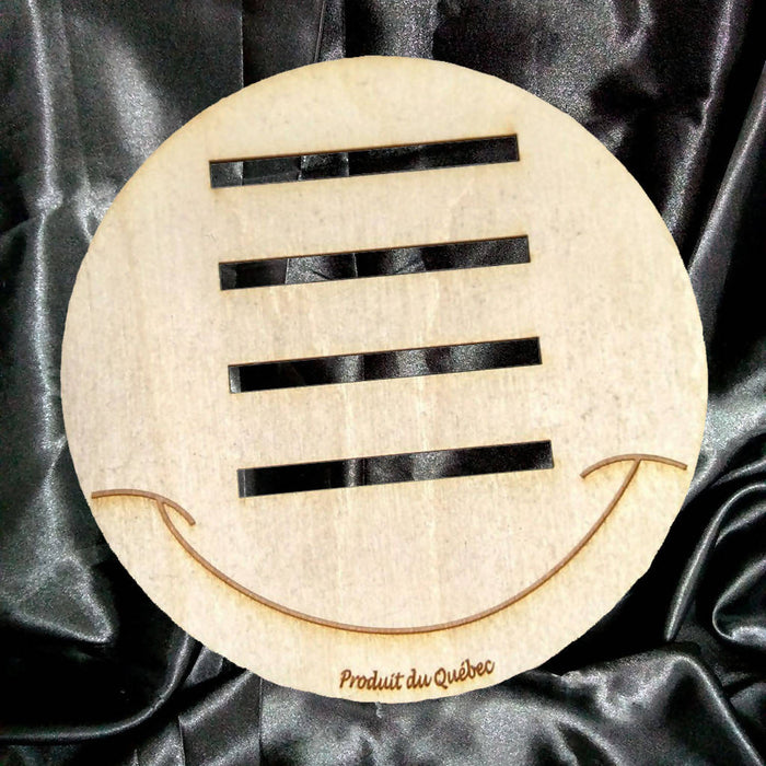 Ensemble de sous-verres émoticône