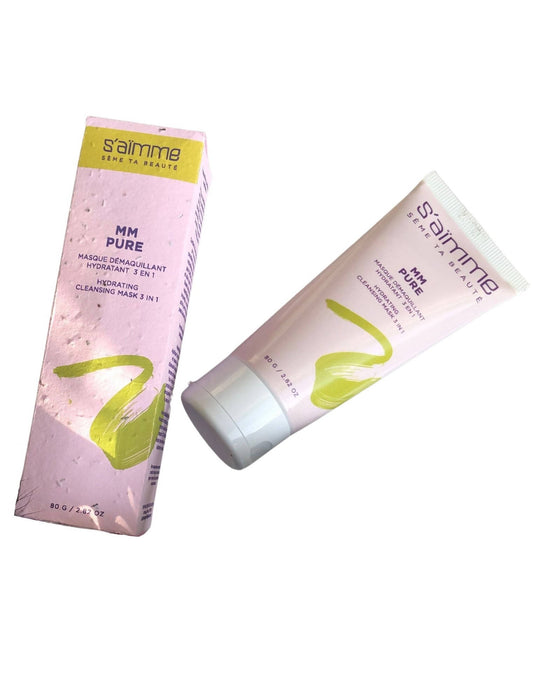 Mm pure nettoyant au quotidien | démaquillant | à l'huile de chanvre biologique