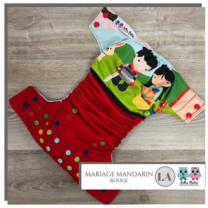 Couche lavable 1.0 édition limitée mariage mandarin
