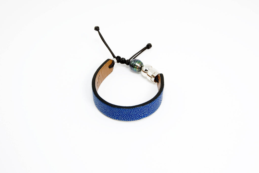 Bracelets en cuir de raie / galuchat