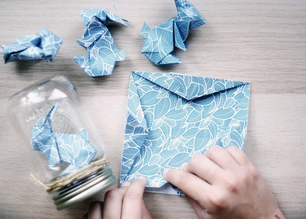 Bocal origami - lapin