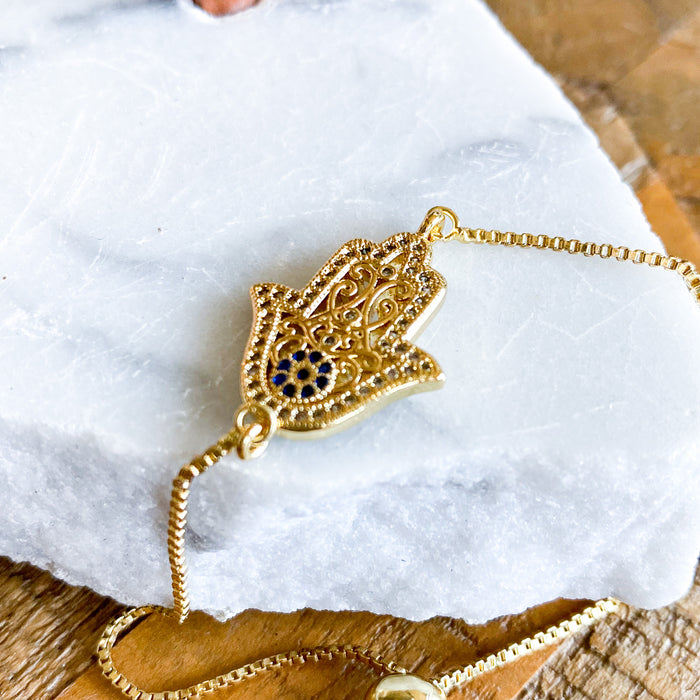 Bracelet collection élégance  « main de fatima »