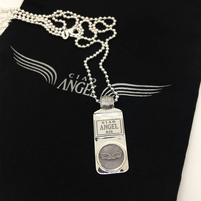 Collier tag ciao angel