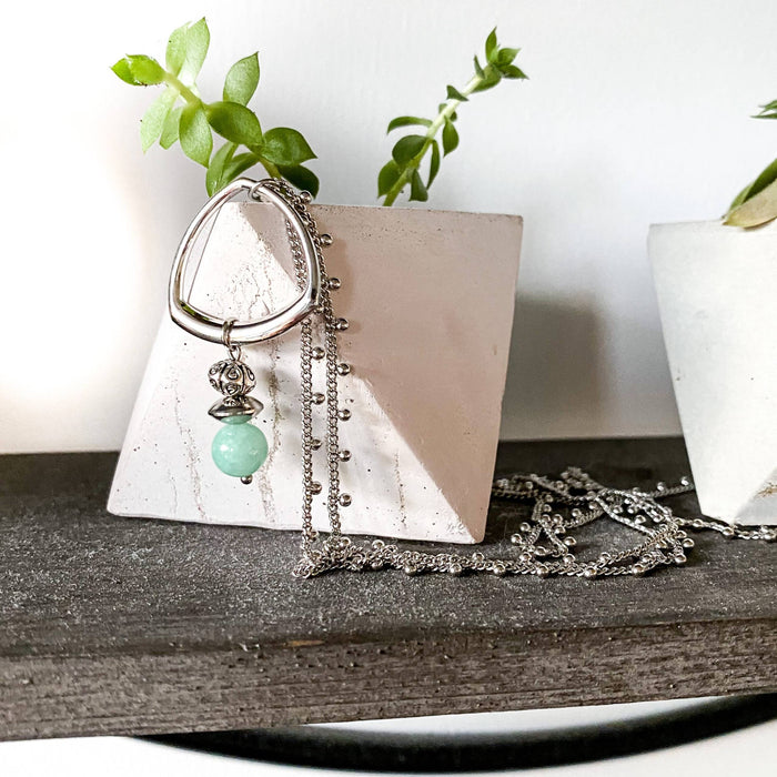 Sautoir « jade »