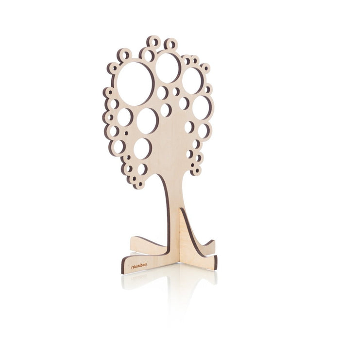 Arbre à bijoux en bois