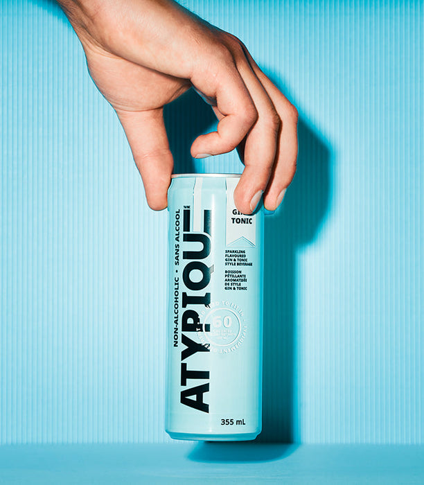 Atypique | gin & tonic sans alcool - 355 ml