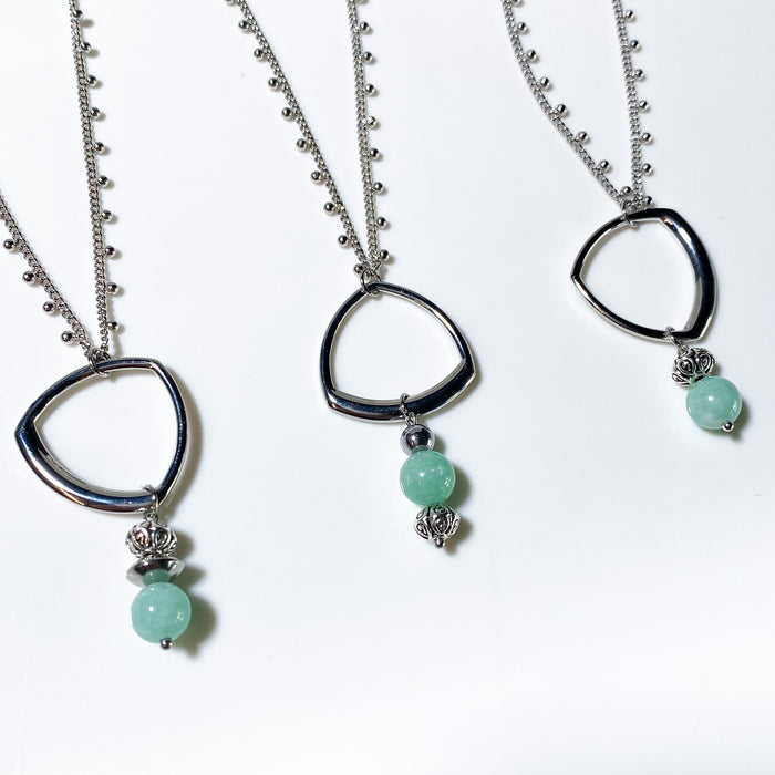 Sautoir « jade »