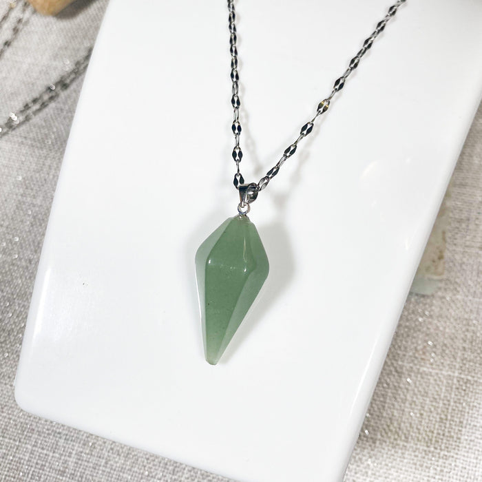 Sautoir « pierre naturelle »