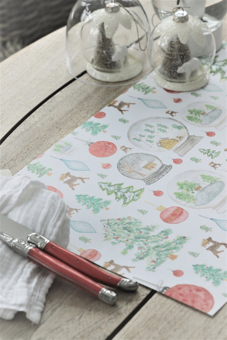"noël vintage" / "vintage christmas" - napperons de papier / paper placemats