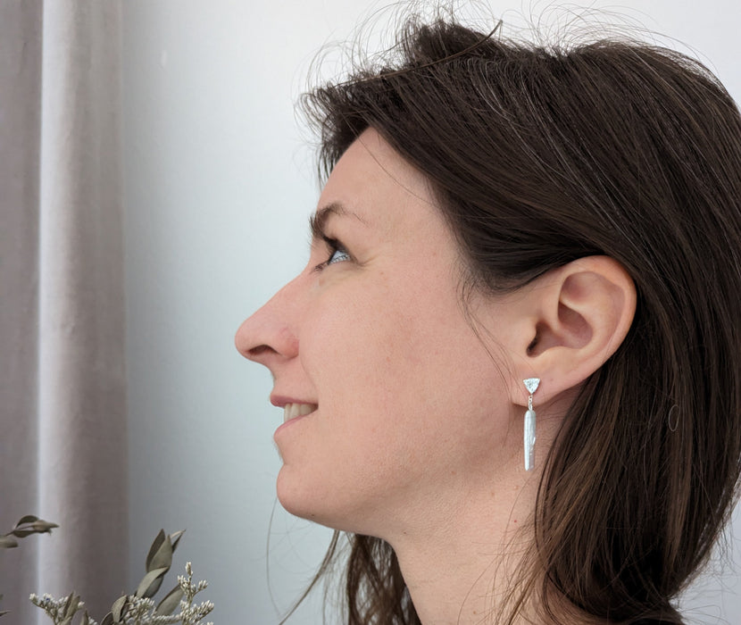 Boucles d'oreilles numéro onze