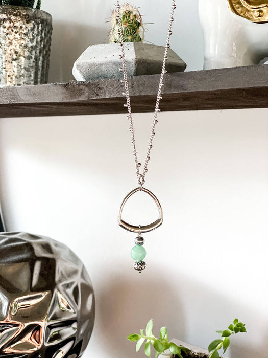 Sautoir « jade »