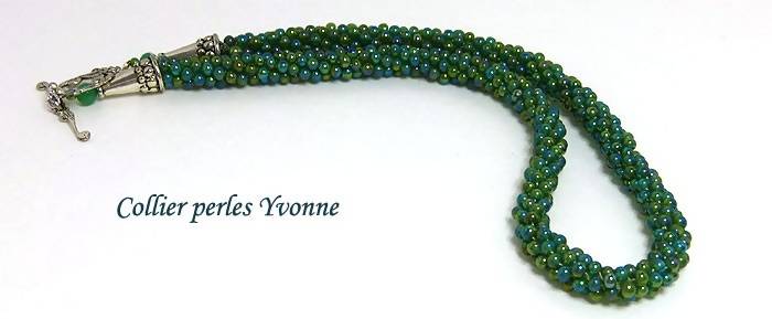 Collier de perles yvonne