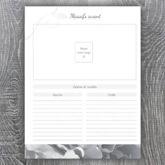 Bullet journal - mon petit jardin