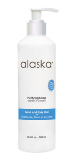 Alaska,savon purifiant pour les mains et le corps