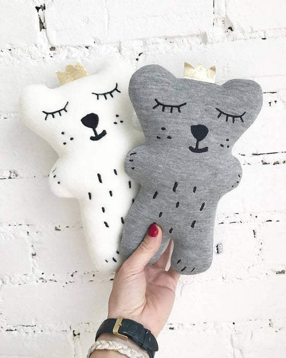 Peluche ours, doudou ours, doudou naissance, cadeau de naissance, ours polaire, the butter flying, doudou animal- doudou bebe-ours peluche