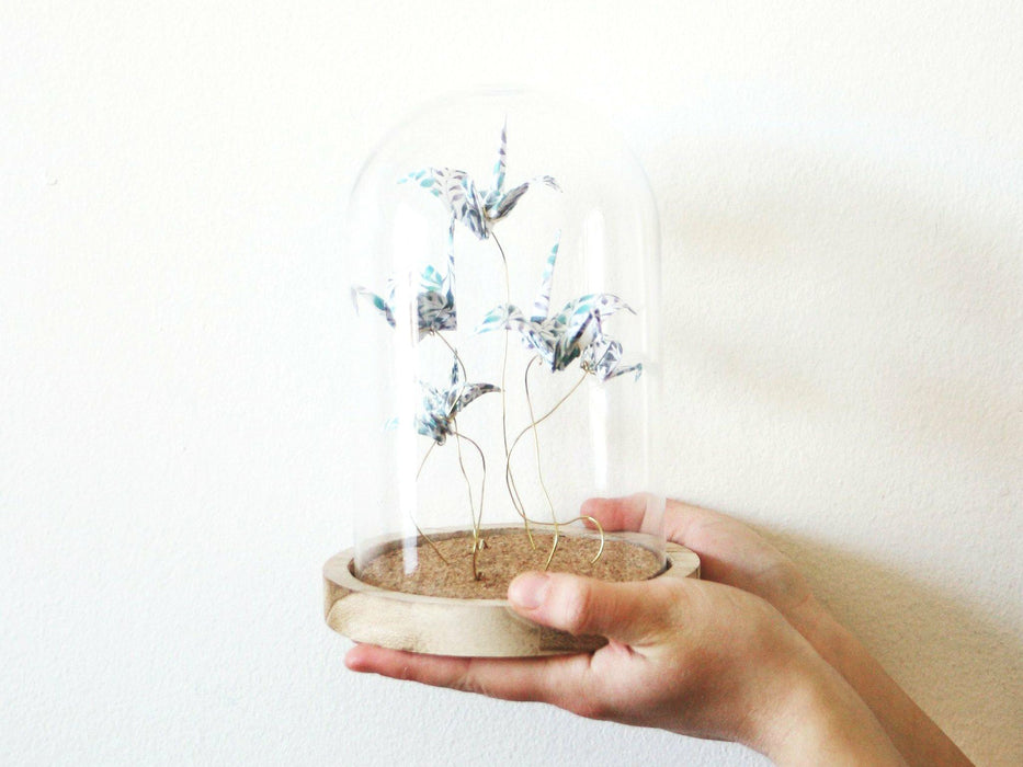 Cloche origami - grues