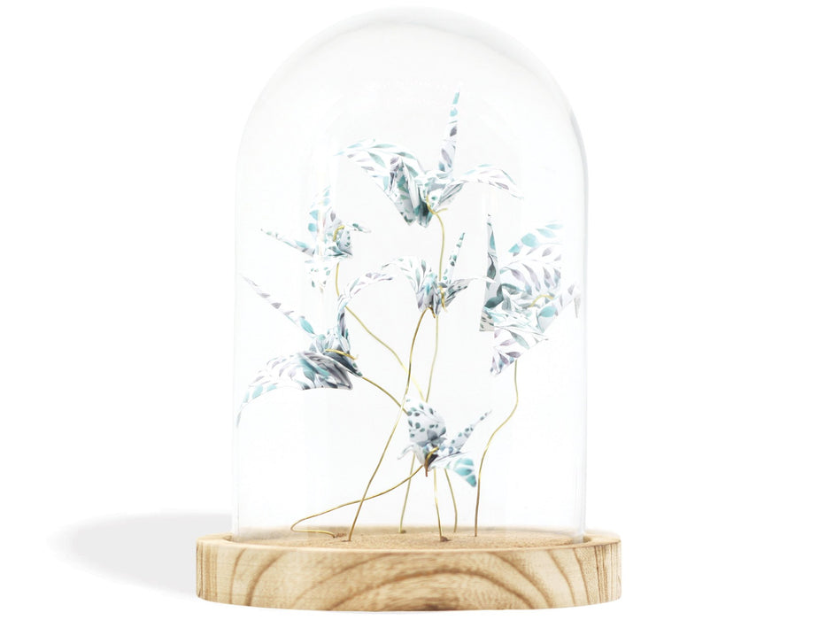 Cloche origami - grues