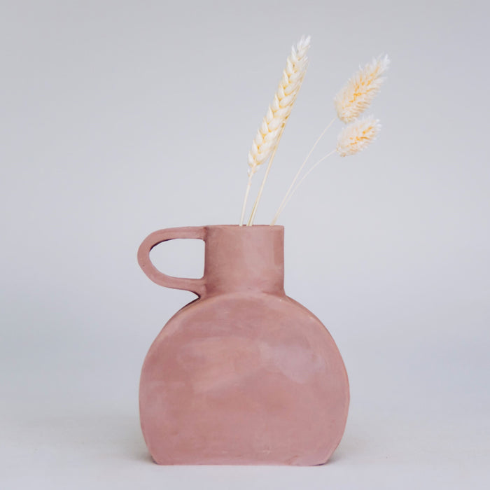 Club terracotta | Vase en argile sans cuisson