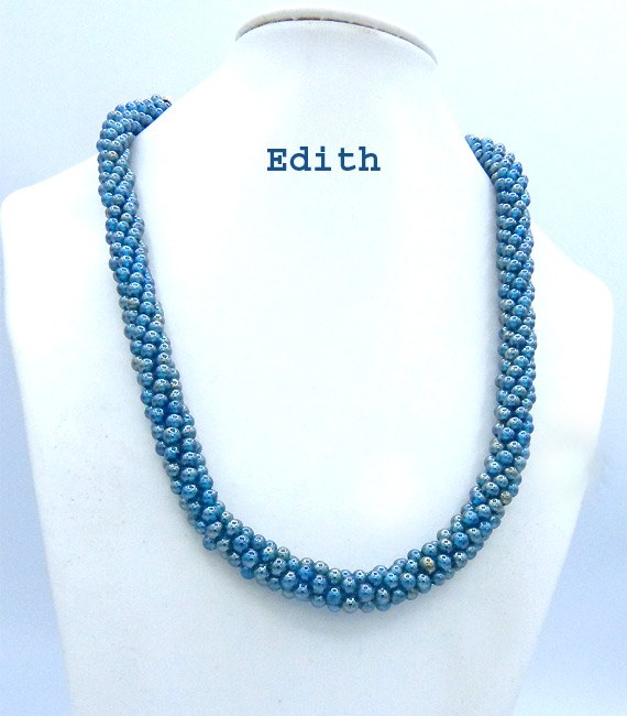 Collier de perles edith