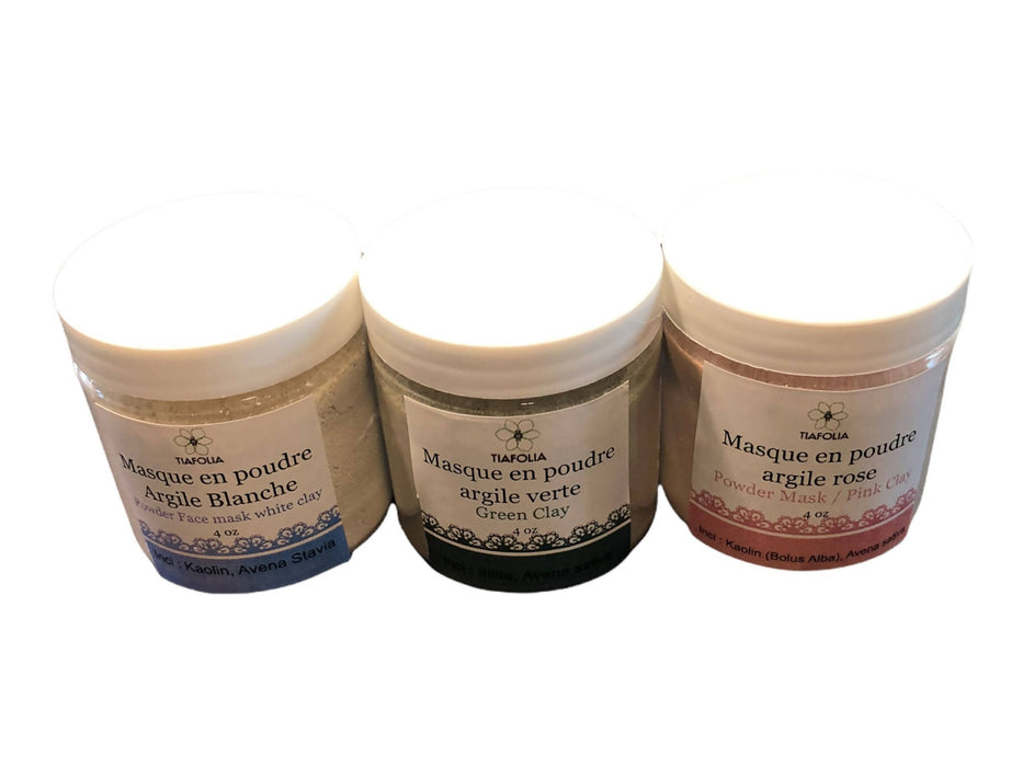 Masque en poudre visage ou cheveux