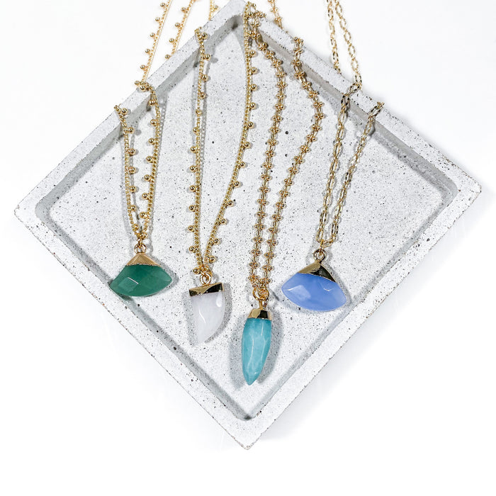 Collier « quartz »