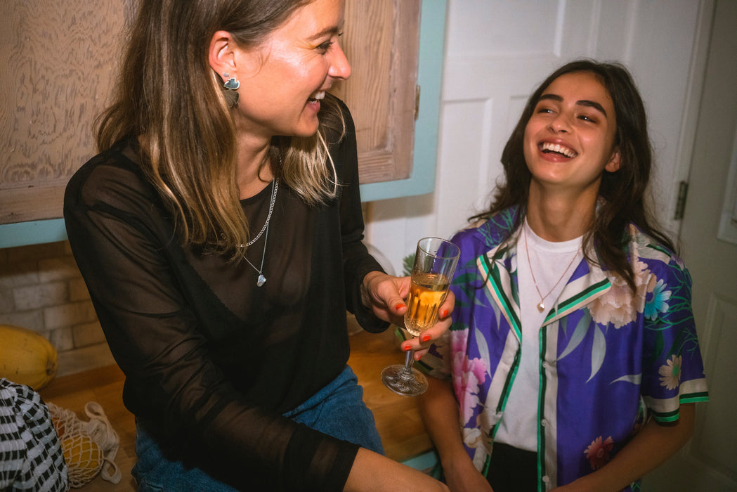 Boucles d’oreilles numéro neuf