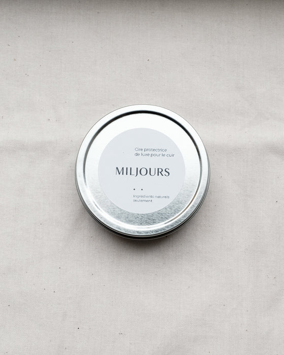 Cire d'entretien du cuir