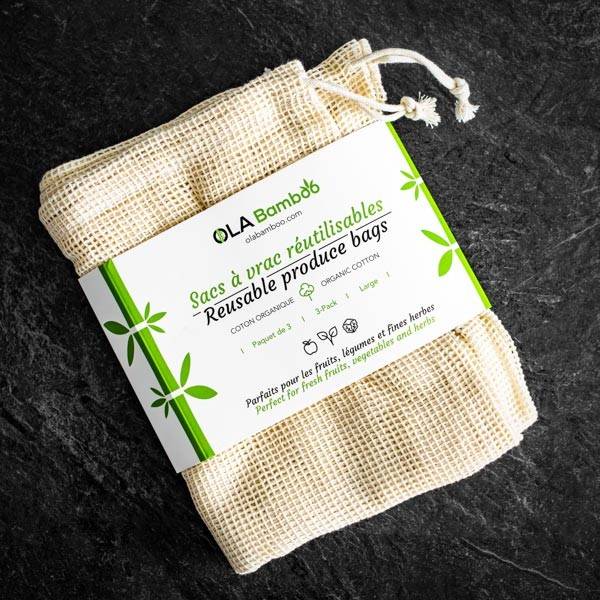 Sacs à vrac réutilisables