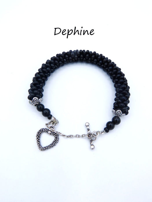 Bracelet de perles delphine