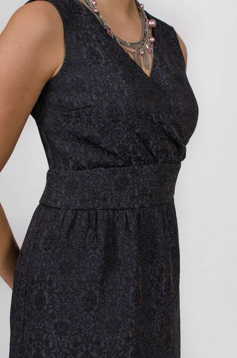 Robe anne de bretagne gris fusain