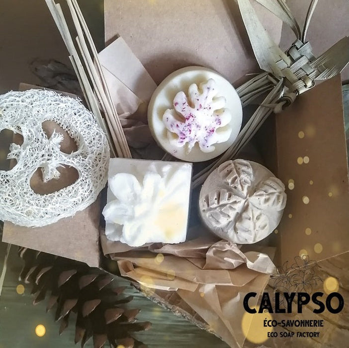 COFFRET CADEAU - BOX DÉCOUVERTE - DÉTENTE - Calypso Éco-savonnerie