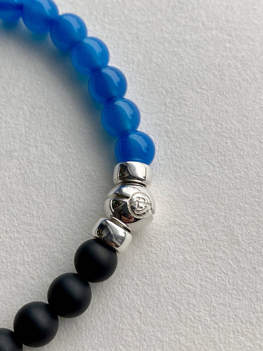 Combos de bracelets cuir de serpent python et pierres semi-précieuses