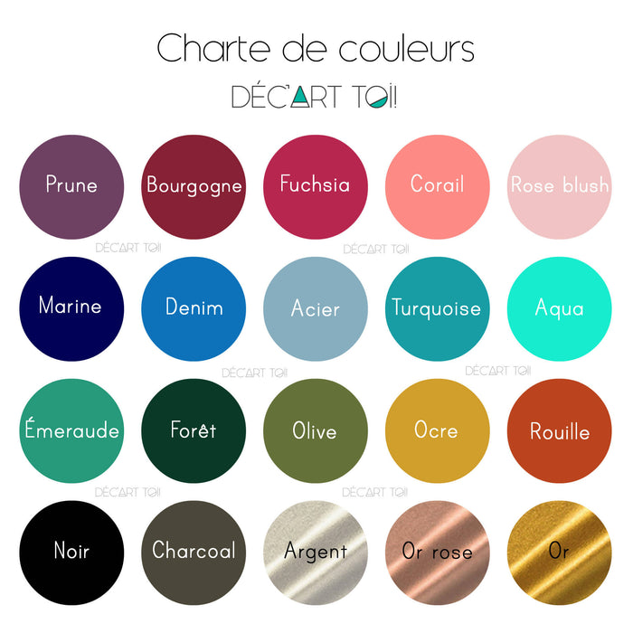 14 couleurs au choix- boucles d'oreilles en bois du québec (merisier) peintes à la main et acier inoxydable